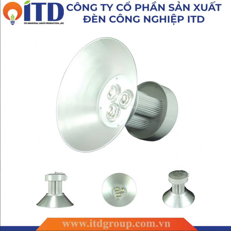 Đèn xưởng dạng trụ vỏ trắng 150W